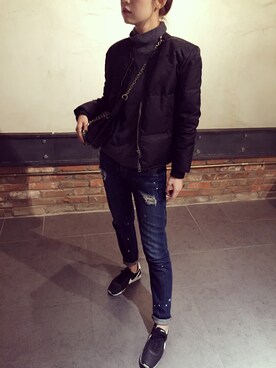 「Acne Studios（アクネストゥディオズ）のアイテム（カバーオール）」を使った、jecy's さん（レディース・167cm）の秋コーディネート