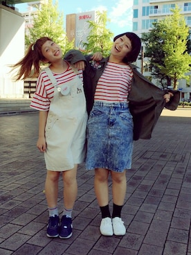 nanaさん（レディース・155cm）の秋コーディネート