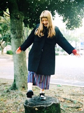 nanaさん(レディース・155cm)の冬コーディネート