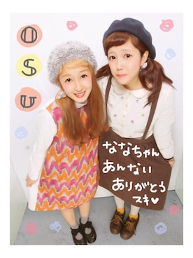 「プリクラ」｜「アイテム（ワンピース/ドレス）」を使った、nanaさん（レディース・155cm）の冬コーディネート