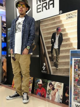 NUMAさん（メンズ・173cm）の春コーディネート