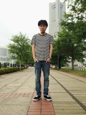 NUMAさん（メンズ・173cm）の夏コーディネート