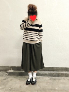 「Luz Llena (philter)（ラズレナ　フィルター）のアイテム」を使った、uzutasoさん（レディース・159cm）の秋コーディネート