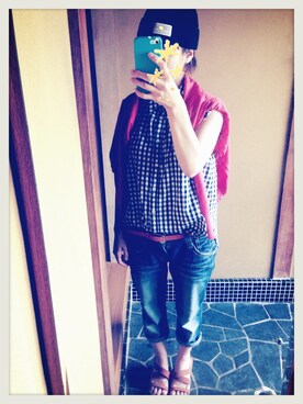 えみさん（レディース・149cm）の夏コーディネート