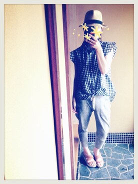 えみさん（レディース・149cm）の夏コーディネート