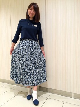 「ソックス×パンプス」｜WA ORientalTRaffic くずはモール店さん（レディース・160cm）の春コーディネート