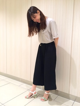 「チャンキーヒール」｜WA ORientalTRaffic くずはモール店さん（レディース・160cm）の春コーディネート