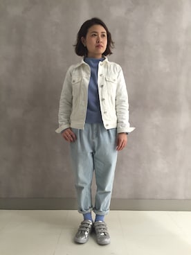 「ベルクロ」｜のぞみさん（レディース・150cm・20代）の冬コーディネート