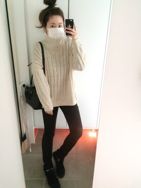 もえしぃさん（レディース・160cm）の春コーディネート