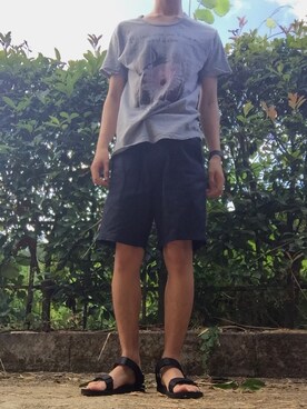 「SEVENDAYS=SUNDAY（セブンデイズサンデイ）のアイテム（チノパンツ）」を使った、koheyさん（メンズ・168cm）の夏コーディネート