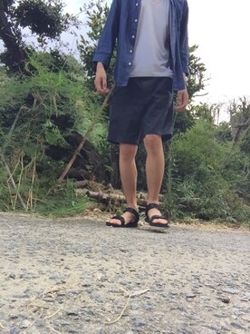 「SEVENDAYS=SUNDAY（セブンデイズサンデイ）のアイテム（チノパンツ）」を使った、koheyさん（メンズ・168cm）の秋コーディネート