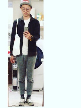 「アイテム（その他アウター）」を使った、MOSさん（メンズ・178cm・30代）の冬コーディネート