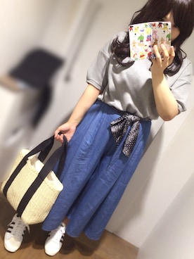 Chie♡さん（レディース・152cm）の夏コーディネート