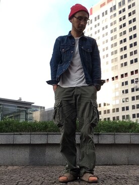 hiroshi omuraさん(メンズ・172cm)の夏コーディネート