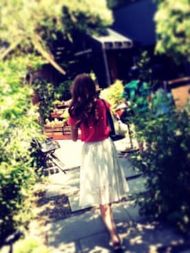 「歩く日」｜BON VOYAGE かほさん（レディース・165cm）の夏コーディネート