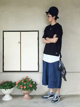 「NEW BALANCE（ニューバランス）のNEW BALANCE / ニューバランス M1500（スニーカー）」を使った、サマルさん（メンズ・175cm）の夏コーディネート