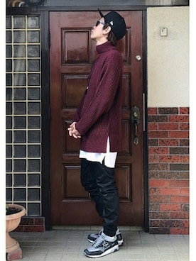 「NEW BALANCE（ニューバランス）のNEW BALANCE / ニューバランス M1500（スニーカー）」を使った、サマルさん（メンズ・175cm）の秋コーディネート