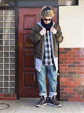 サマルさん（メンズ・175cm）の冬コーディネート