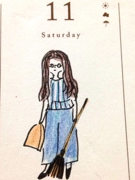 「SLOW（スロウ）のアイテム（パンツ）」を使った、niwaさん（レディース・154cm）の夏コーディネート