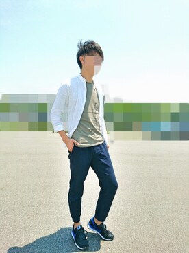 biwakenさん（メンズ・183cm）の夏コーディネート