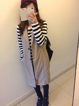 haruさん（レディース・156cm）の秋コーディネート