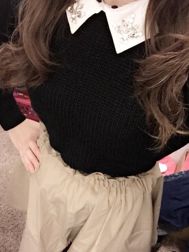 「bijou」｜Halleさん（レディース・157cm）の冬コーディネート