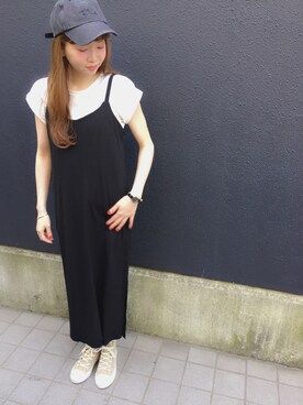 「MASACA（マサカ）のアイテム」を使った、tsudaさん（レディース・163cm）の春コーディネート