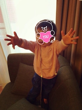 「スエット」｜hacchanさん（キッズ・80cm）の春コーディネート