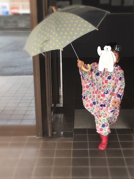 「no brand（ノーブランド）のアイテム（レインシューズ）」を使った、hacchanさん（キッズ・90cm）の夏コーディネート