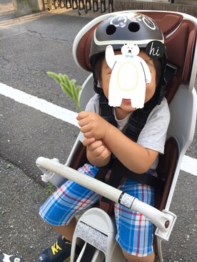 「bikke」｜hacchanさん（キッズ・90cm）の夏コーディネート