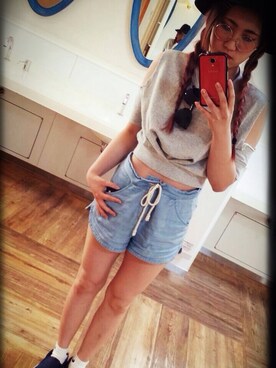 HONAMI.mさん（レディース・158cm）の春コーディネート