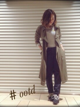 HONAMI.mさん（レディース・158cm）の秋コーディネート