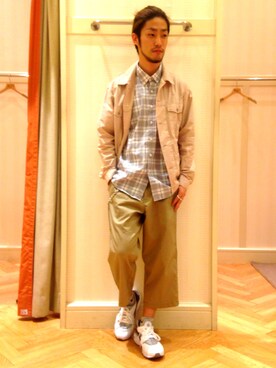 いけじりさん(メンズ・171cm)の春コーディネート