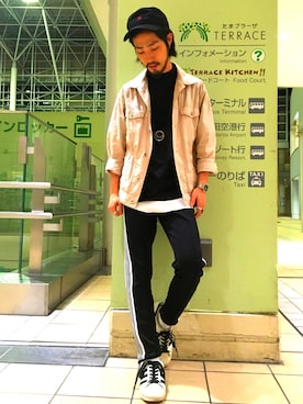 いけじりさん(メンズ・171cm)の春コーディネート