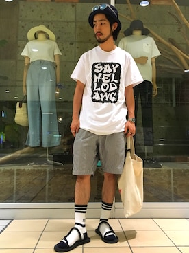 いけじりさん（メンズ・171cm）の春コーディネート