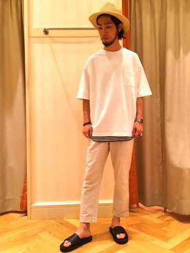 いけじりさん（メンズ・171cm）の春コーディネート