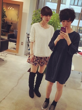 「オータムフェスト」｜m a n aさん（レディース・154cm）の秋コーディネート