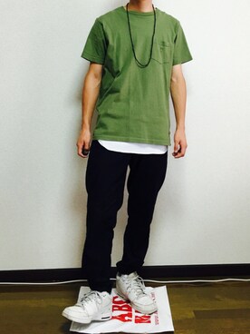 Kazu Okuさん(メンズ・170cm)の夏コーディネート