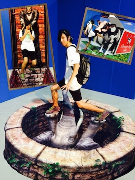「KEITH（キース）のアイテム」を使った、T.hikaruさん（メンズ・181cm）の夏コーディネート