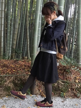 miki✧*さんの（MUJI Labo | ムジラボ）を使ったコーディネート
