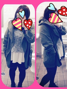 あやこさん（レディース・150cm）の春コーディネート