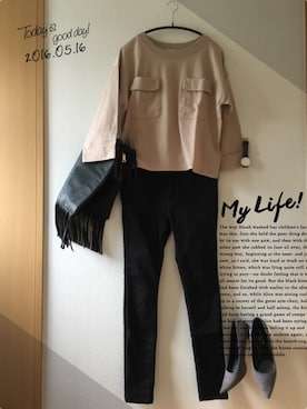 teey+さん（レディース・155cm）の春コーディネート