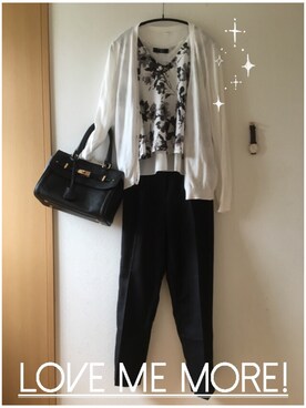 「CASUCAのアイテム」を使った、teey+さん（レディース・155cm）の夏コーディネート