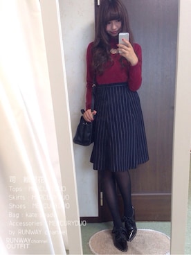 司 絵里花さん(レディース・164cm)の秋コーディネート