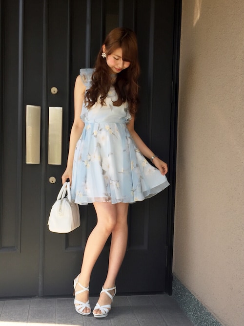 司 絵里花 Snidelのワンピースを使ったコーディネート Wear