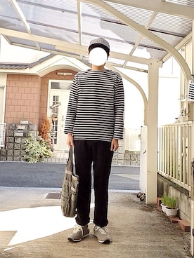 「curly」｜「アイテム（帽子）」を使った、oocandyさん（メンズ・176cm）の秋コーディネート