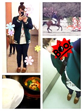 「UNIQLOコーデ」｜しほしさん（レディース・160cm）の春コーディネート