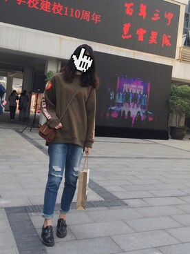 「Siwy（スィーウィー）のアイテム」を使った、小行星072号さん（レディース・169cm）の秋コーディネート