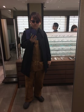 「ｸﾞﾚｰﾌﾞｰﾂ」｜陽さん（メンズ・168cm）の冬コーディネート