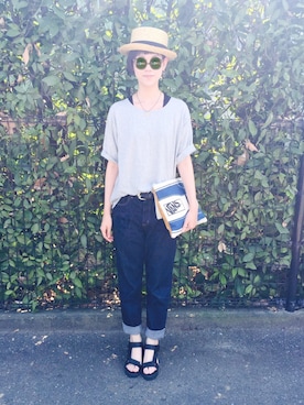 𝚔𝚘𝚣𝚞𝚢𝚊𝚖𝚊さん（レディース・165cm）の夏コーディネート